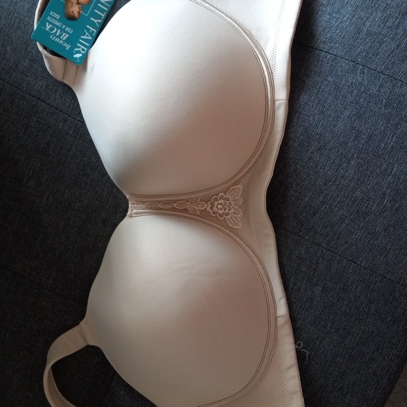 NWT VANITY FAIR Beauty Back Bra 36G Nude Full Figure Wirefree Bra #71380 Padding - Picture 6 of 6